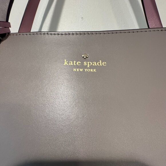 🌹 Kate Spade Lawton Way Rose Tote Bag | Smooth Leather | Great Condition - Picture 8 of 14